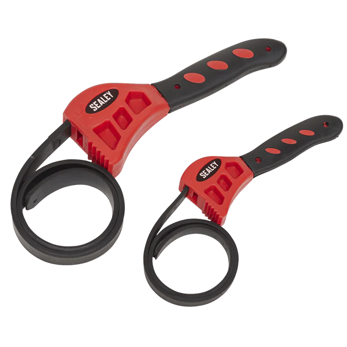 Sealey Strap Wrench Set 2pc