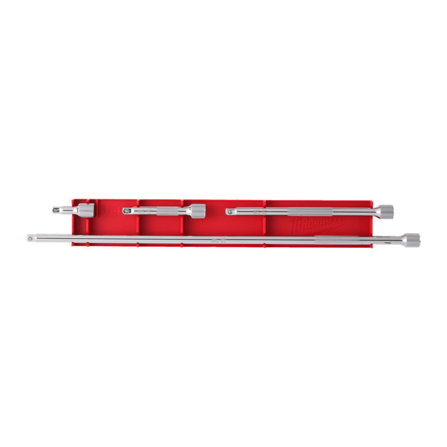 Milwaukee 4932480637 1/4" Drive Extension Set - 4 Piece