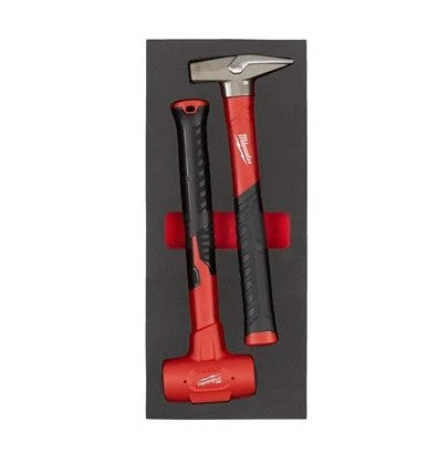 Milwaukee 4932493253 Hammer Set In Foam - 2 Piece