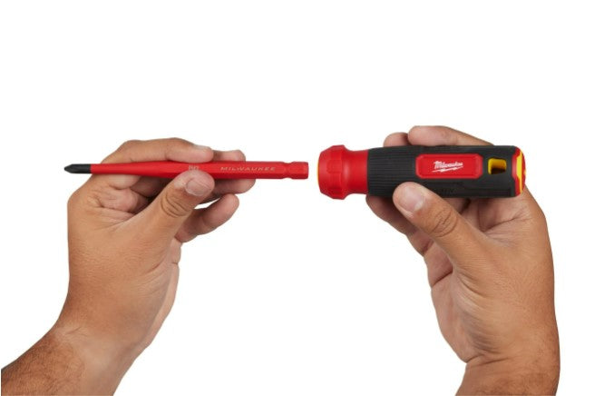 Milwaukee 4932493657 VDE 10 in 1 Insulated Screwdriver Multi-Bit Set