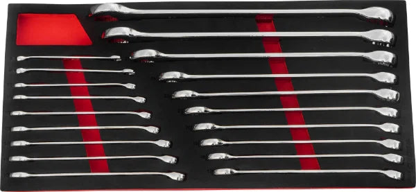 Boxo BX7001 19 Pc Master XL Flank Drive Combination Spanner