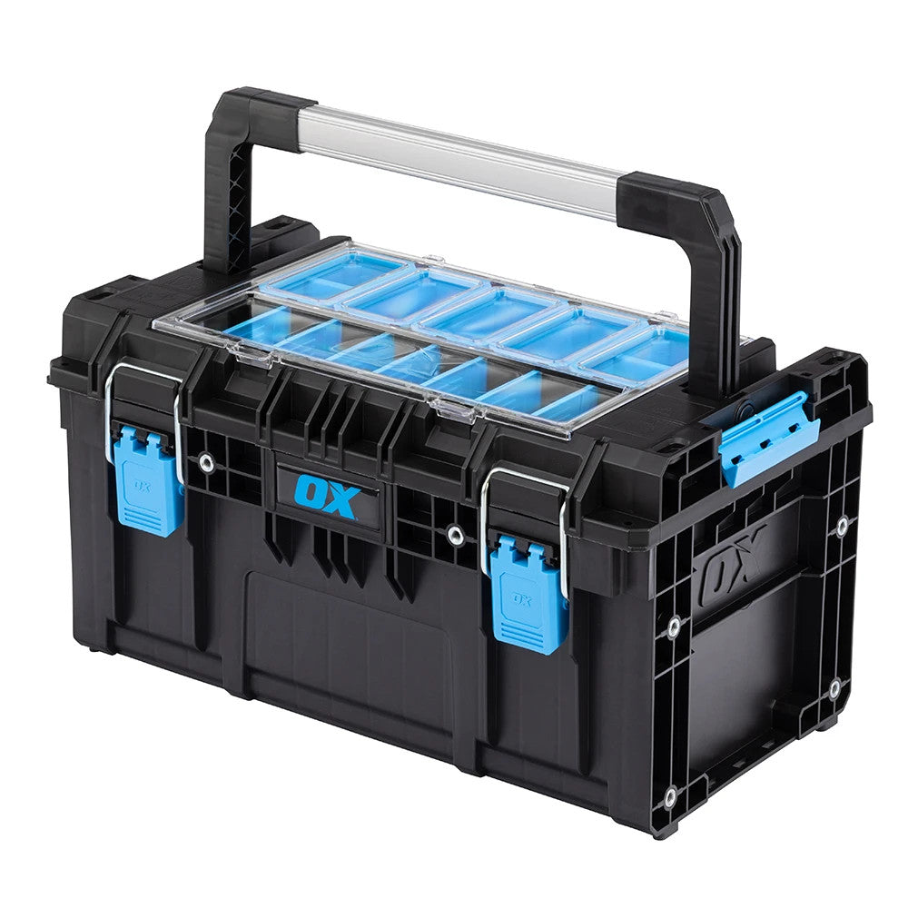 Ox Tools OX-P602001 Pro Tool Box With Organiser Top