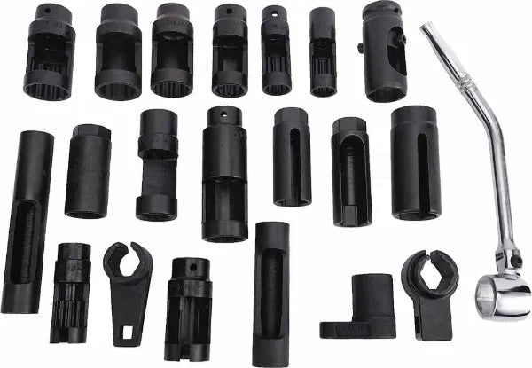 Powerhand Oxygen Sensor Socket Kit - 21 Piece - SIN-900.0601