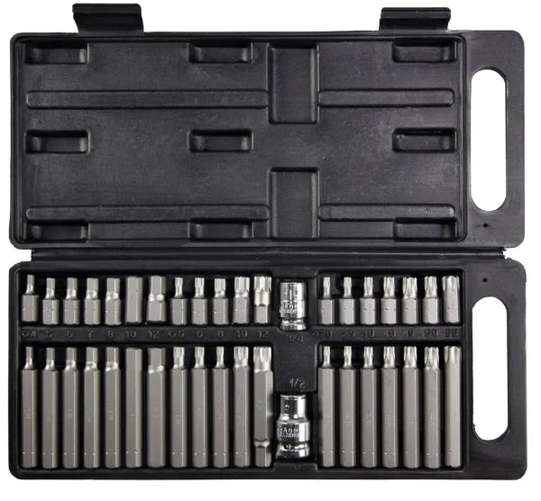 PowerHand SIN-900.1001 Master Bit Set 40 Pc S2 Steel