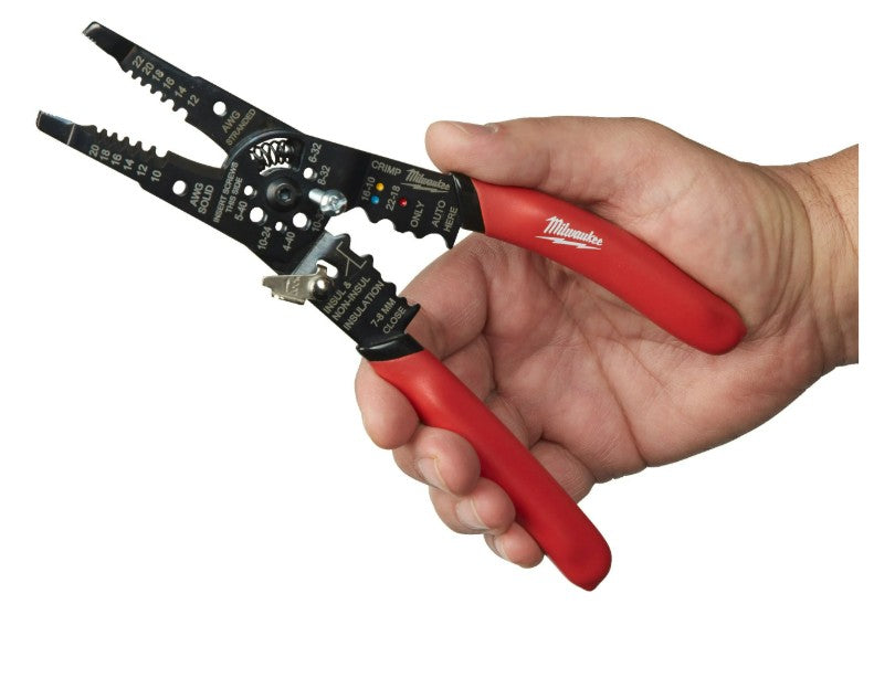 Milwaukee Multi-Purpose Wire Stripper with Crimper - 4932493816