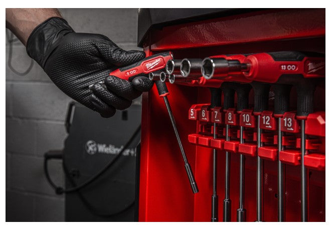 Milwaukee 7 Piece Comfort Grip Nut Driver Wrench Set & Rack