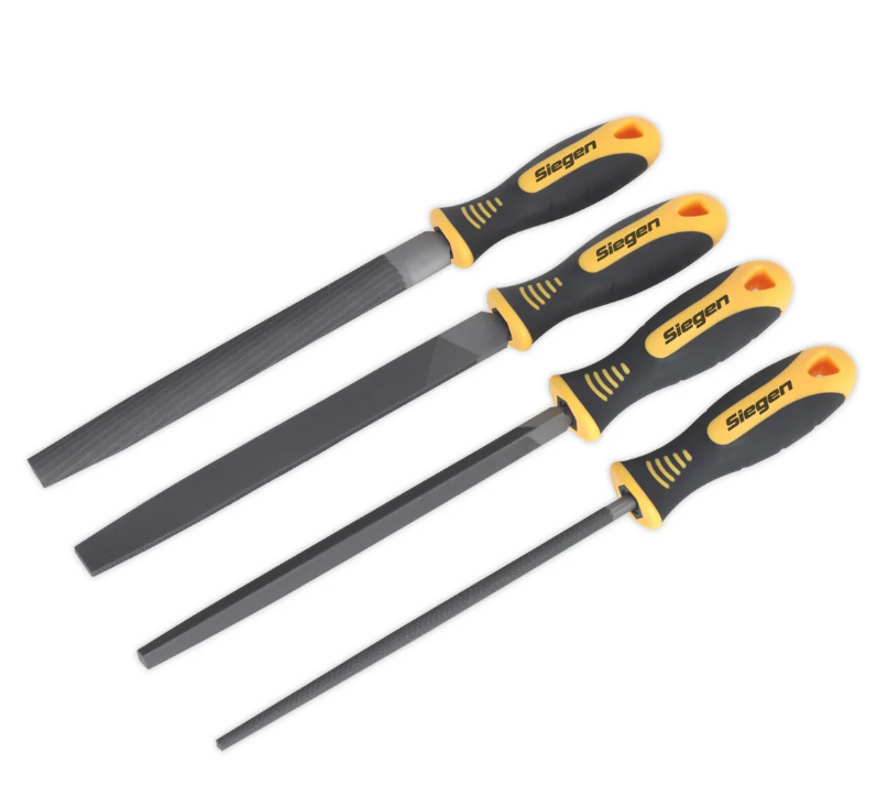 Siegen File Set 200mm 4pc