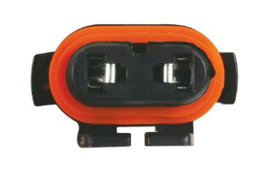 Laser 37474 2 Pin Low Beam Headlight Connector - 2 Piece