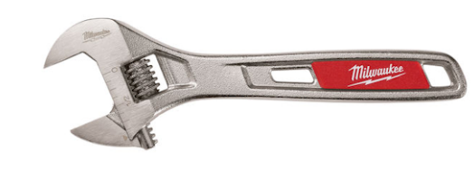 Milwaukee 150mm & 200mm Adjustable Wrench Twin Pack