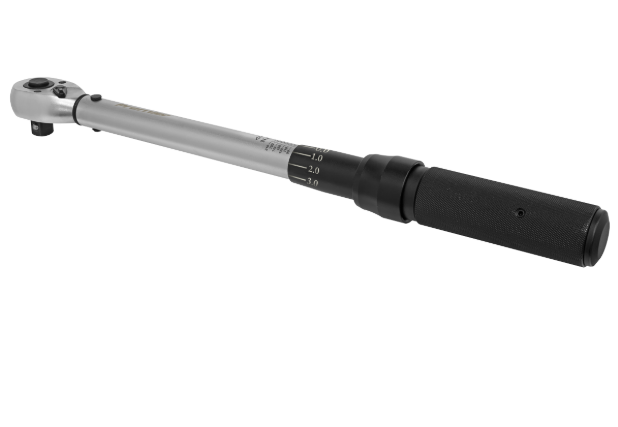 Sealey
Premier Micrometer Torque Wrench 1/2"Sq Drive 40-210Nm