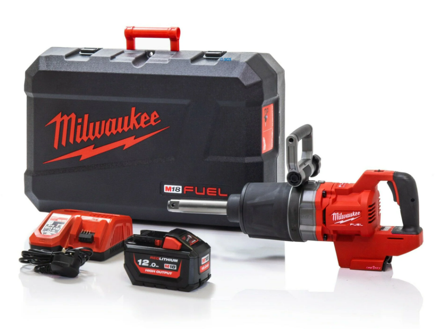 Milwaukee M18ONEFHIWF1D-121C Fuel One Key 1" High Torque D Handle Impact Wrench Kit