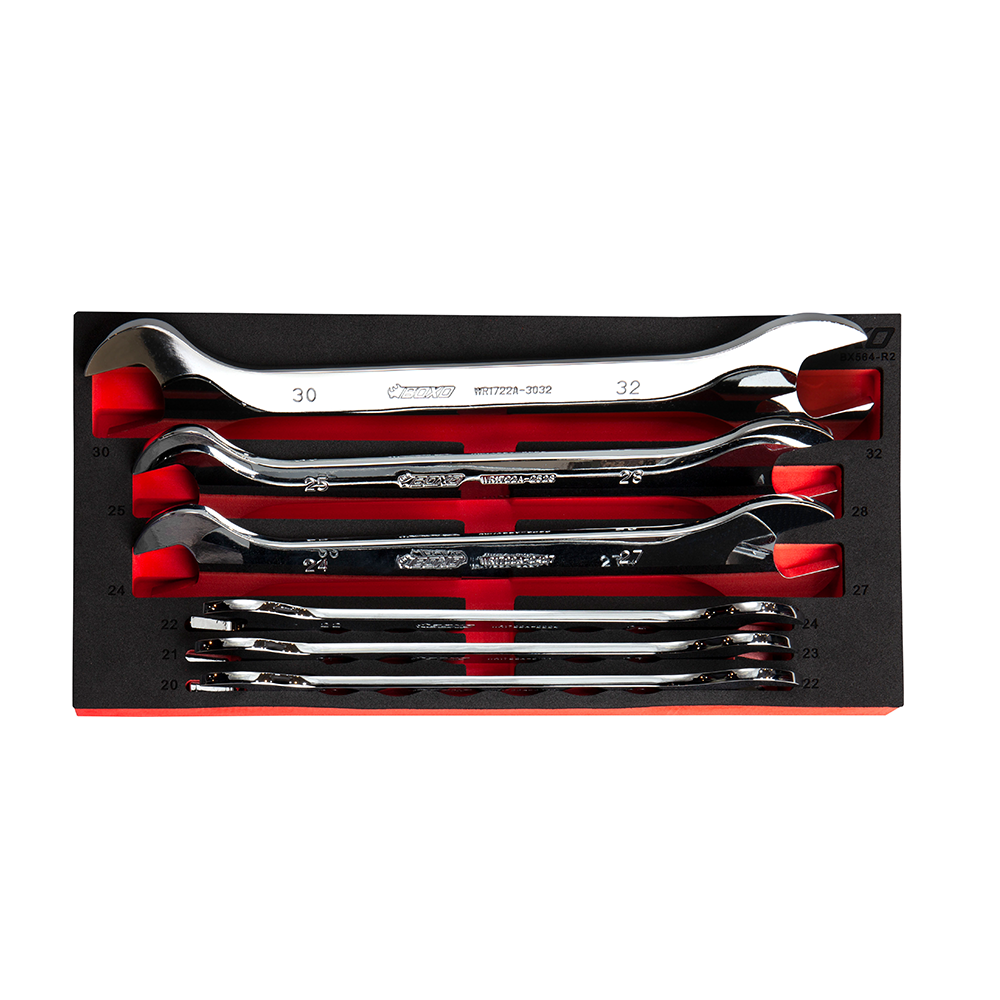 Boxo BX564-R2 Ultra thin Double Ended Spanner Set 20-32mm - 6 Piece