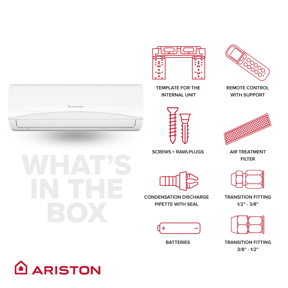 Ariston Prios Net 35 Wi-Fi Air Conditioner β 12000 BTU 3.5kW Heating & Cooling Split System A++/A+ π΄ Pre-order Product