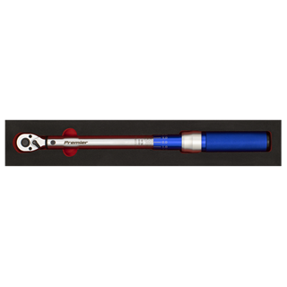 Sealey
Premier Calibrated Micrometer Torque Wrench 3/8"Sq Drive 20-120Nm