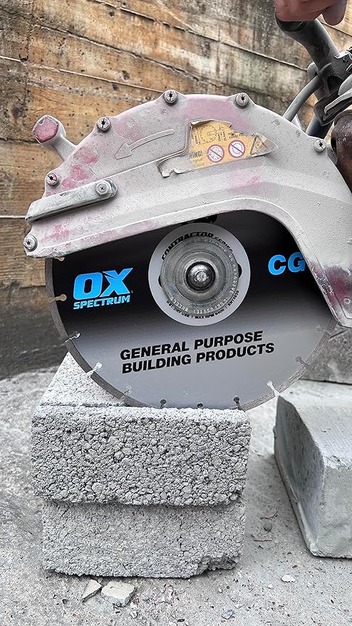 Ox Tools CG10-300/20 General Purpose Contractor Diamond Blade - 10 x 300 x 20mm