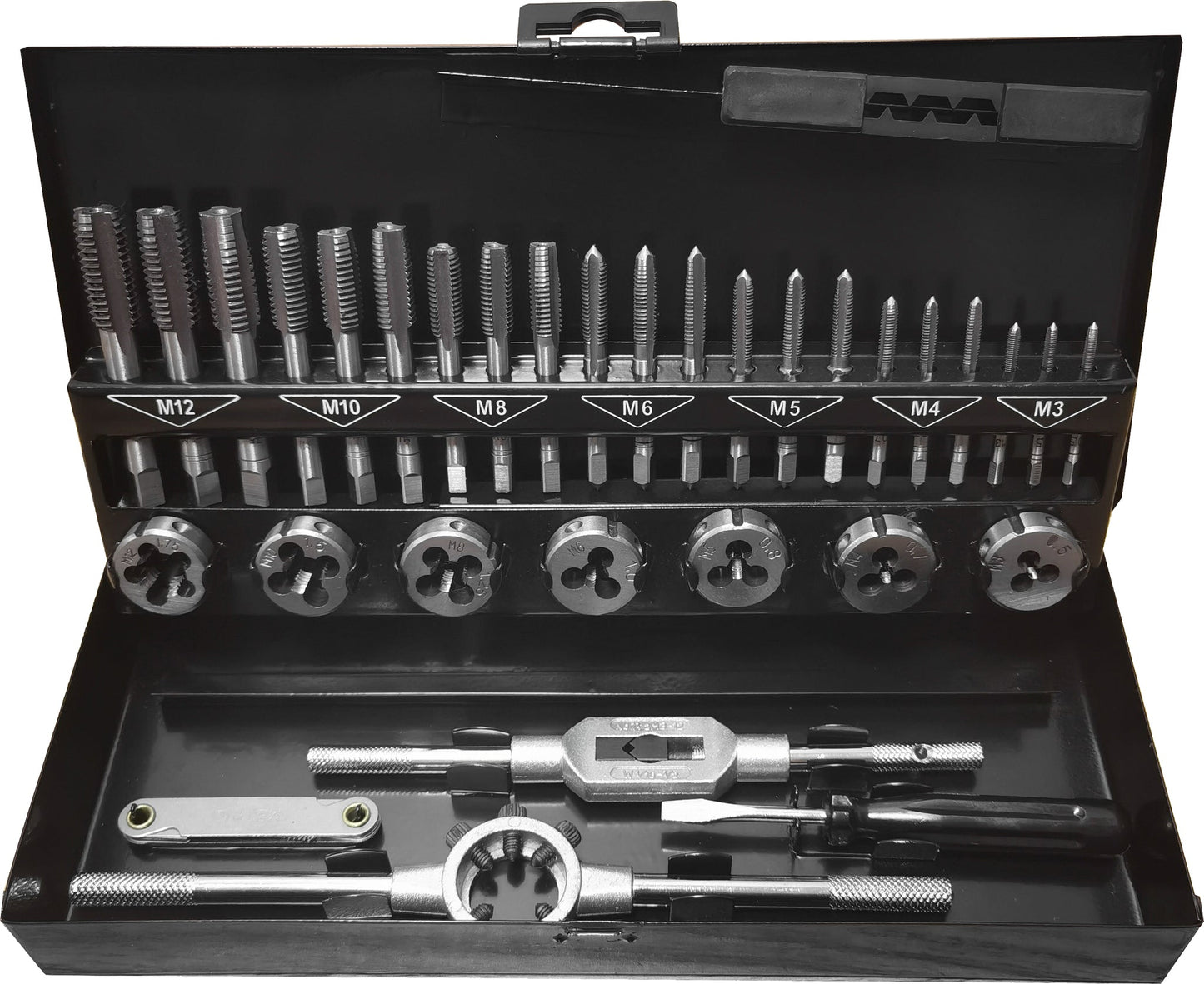 Powerhand SIN-450.0002 Metric Tap & Die Set - 32 Piece