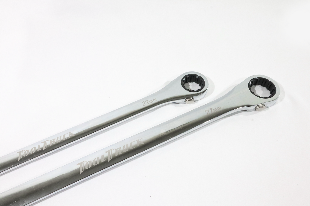 Tool Truck TTXLDB2127 Double Box Ratchet Wrench XL In EVA Foam - 2 Piece