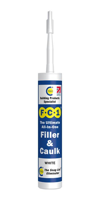 C-Tec FC1 White Filler & Caulk - 310ml
