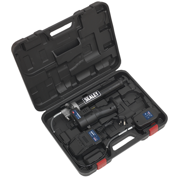 Sealey CPG18V Cordless Grease Gun Kit - With Battery & Charger