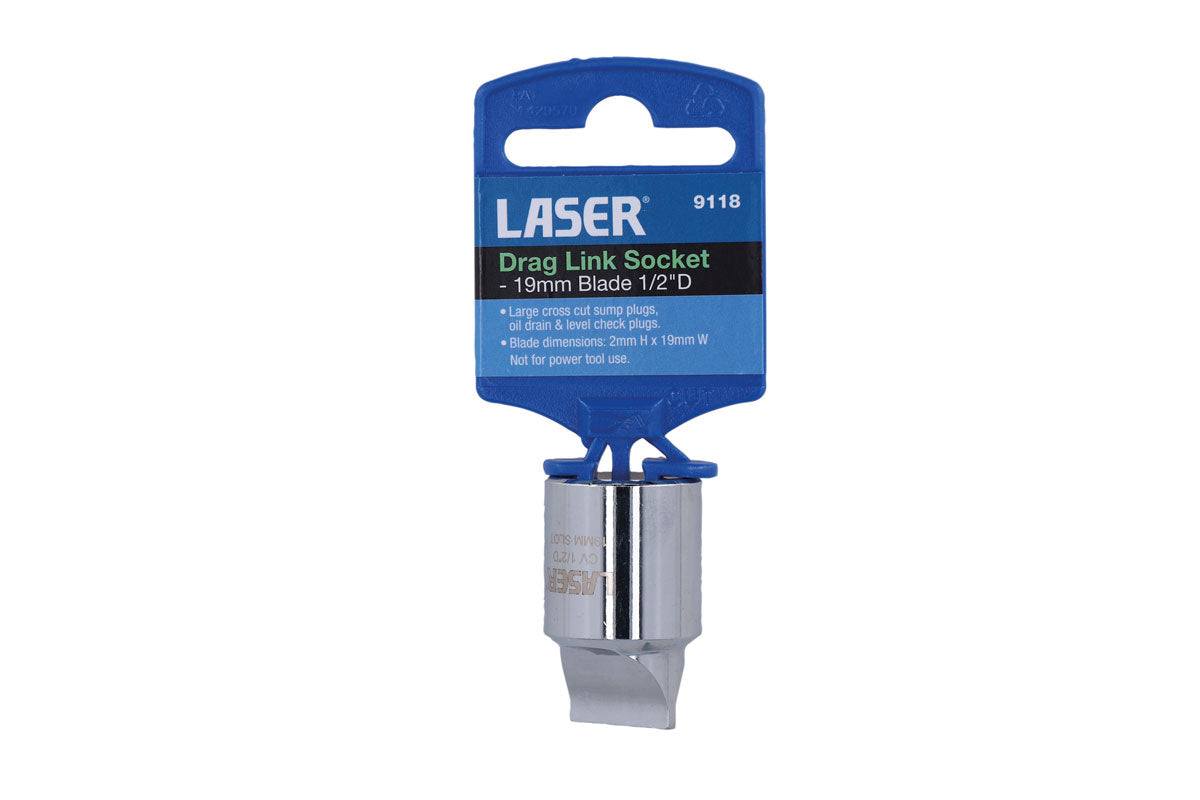 Laser 9118 1/2" Drive Drag Link Socket - 19mm