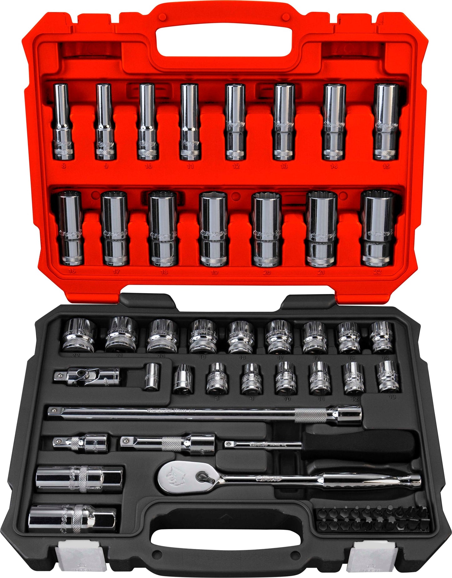 Boxo BXB019 3/8" Master Socket Set - 60 Piece