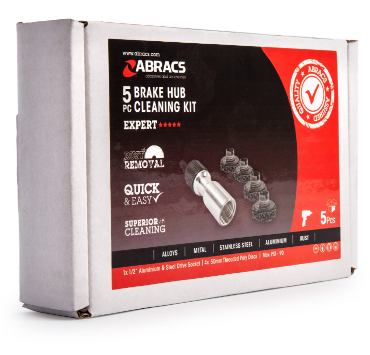 Abracs HCT1 Hub Cleaning Kit - 5 Piece