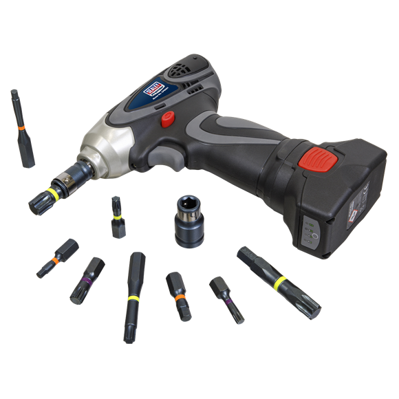 Sealey AK21901 3/8" & 1/2" Square Drive Impact Torx-Star/Hex/Spline Bit Set - 42 Piece