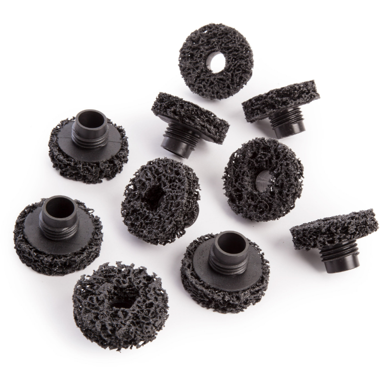 Abracs HCT2 50mm Replacement Threaded Poly Discs For HCT1 - 10 Pack