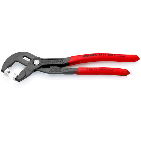 Knipex 85 51 180 C Hose Clamp Pliers For Click Clamps - 180mm