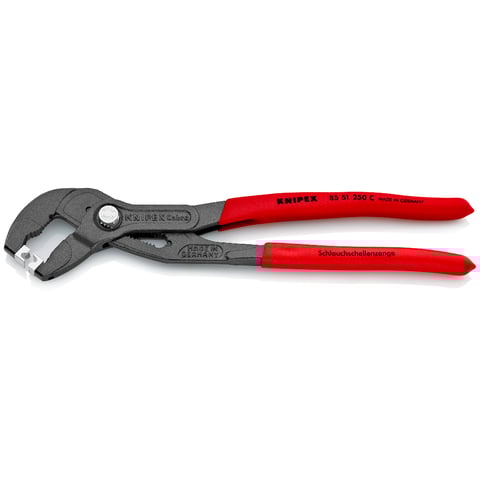 Knipex 85 51 250 C Hose Clamp Pliers For Click Clamps - 250mm