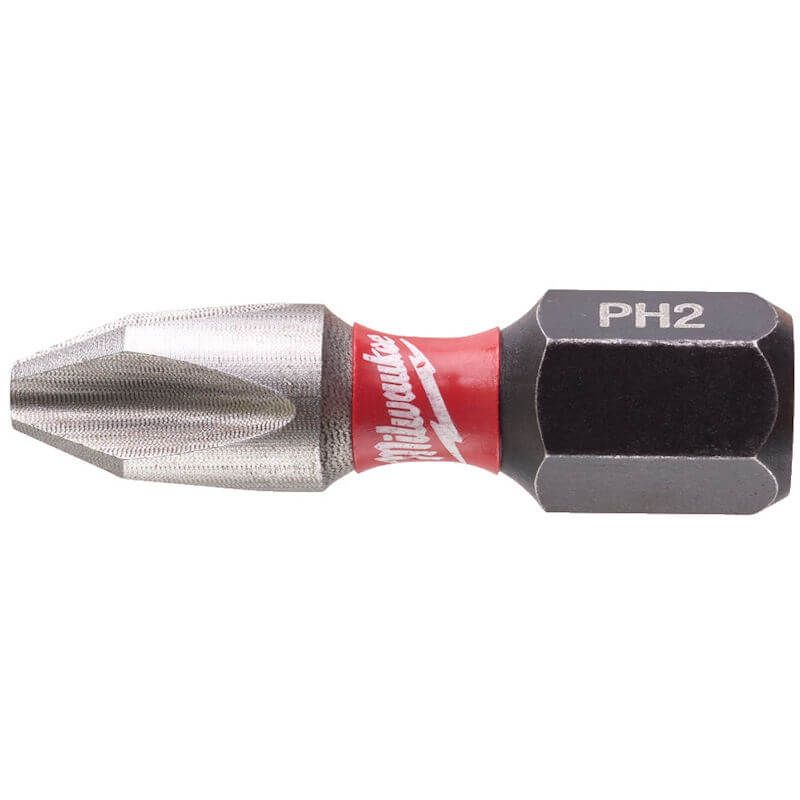 Milwaukee 4932472037 Shockwave Impact Duty Bit Set PH2 25mm - 25 Piece