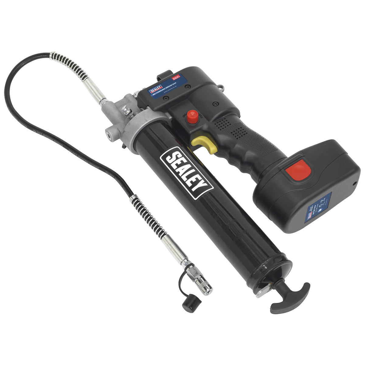 Sealey CPG18V Cordless Grease Gun Kit - With Battery & Charger