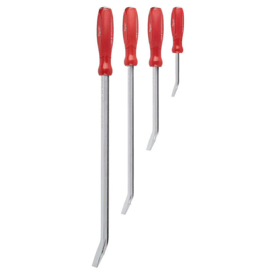Milwaukee 48229214 Pry Bar Set With Storage Tray - 4 Piece