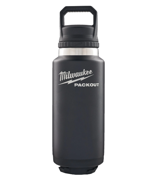 Milwaukee 4932493468 Packout Bottle Chug Lid Black - 1065ml
