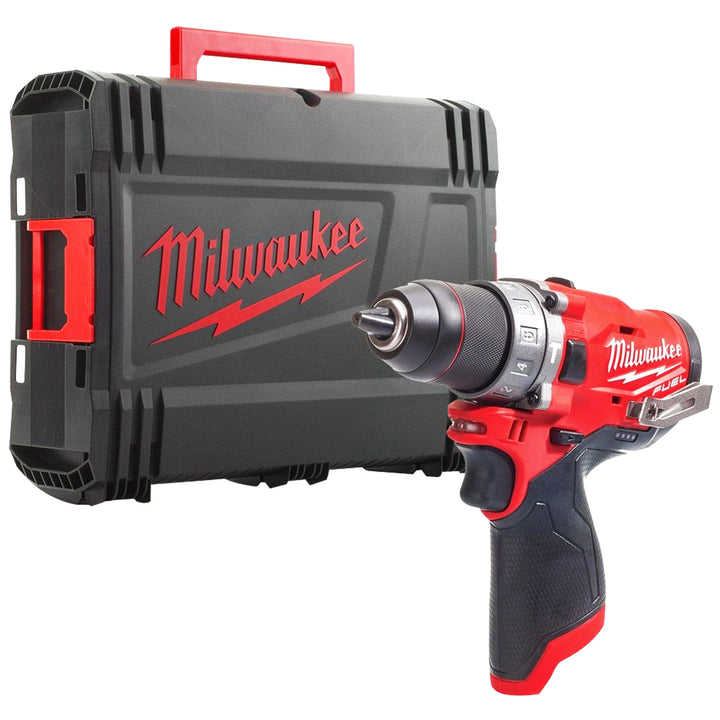 Milwaukee M12FPD2-0X Fuel Sub Compact Percussion Drill - Body & Case