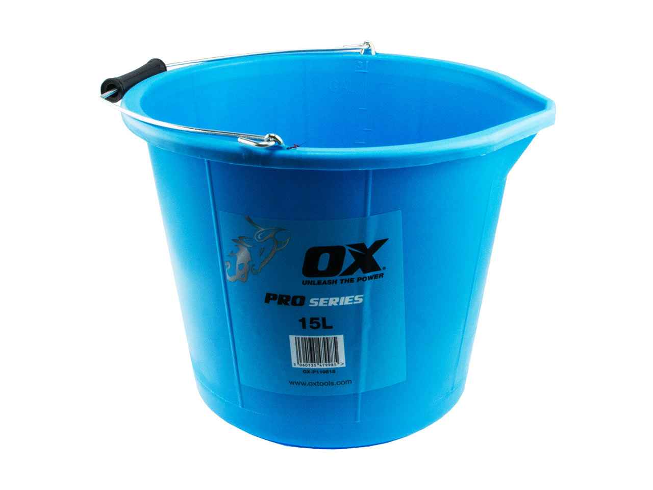 Ox Tools OX-P110515 Pro Bucket - 15L / 3.3 Gallons