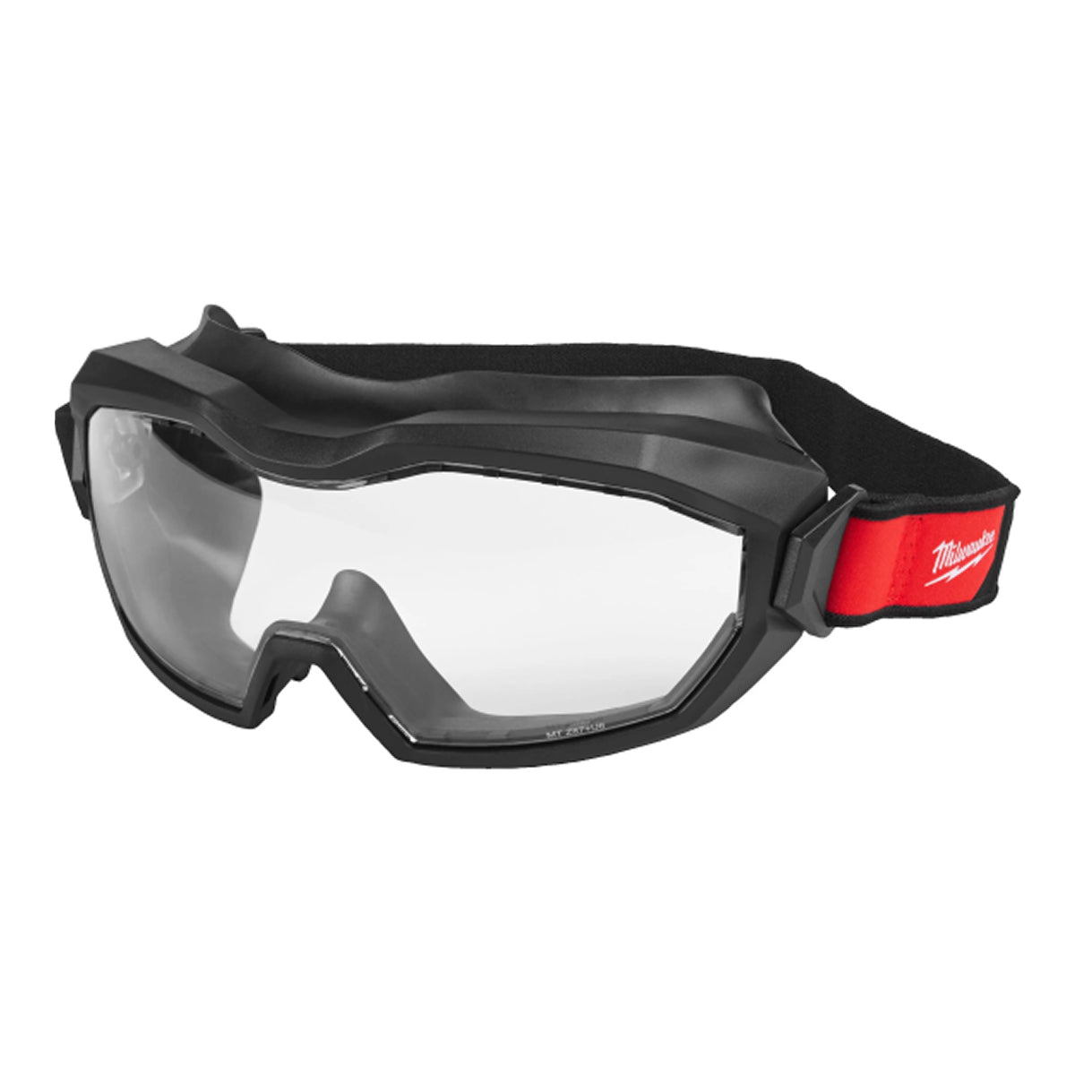 Milwaukee 4932493435 High-Profile Vented Safety Goggles — Clear