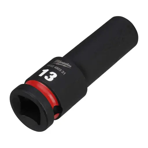Milwaukee 13mm Shockwave Impact Duty 1/2" Drive Impact Socket Deep