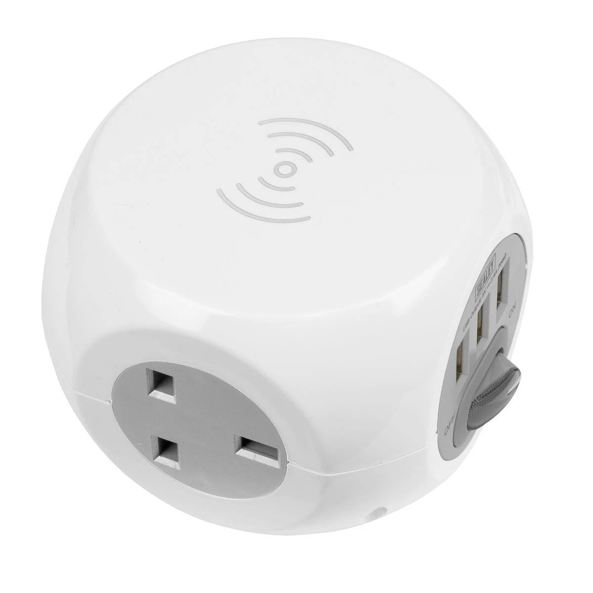 Sealey Extension Cable Cube With Wireless Charging Pad - EL144WC