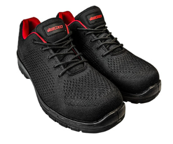 BOXO WorkWear Black Trainers Size 12