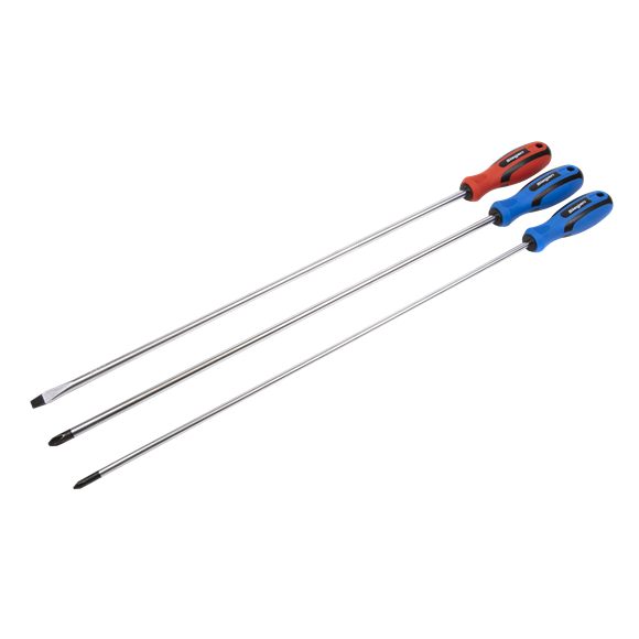 Sealey 
Siegen Extra-Long Screwdriver Set 3pc