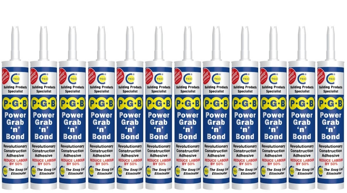 Power Grab "n" Bond Adhesive Black 290ml (Box of 12)