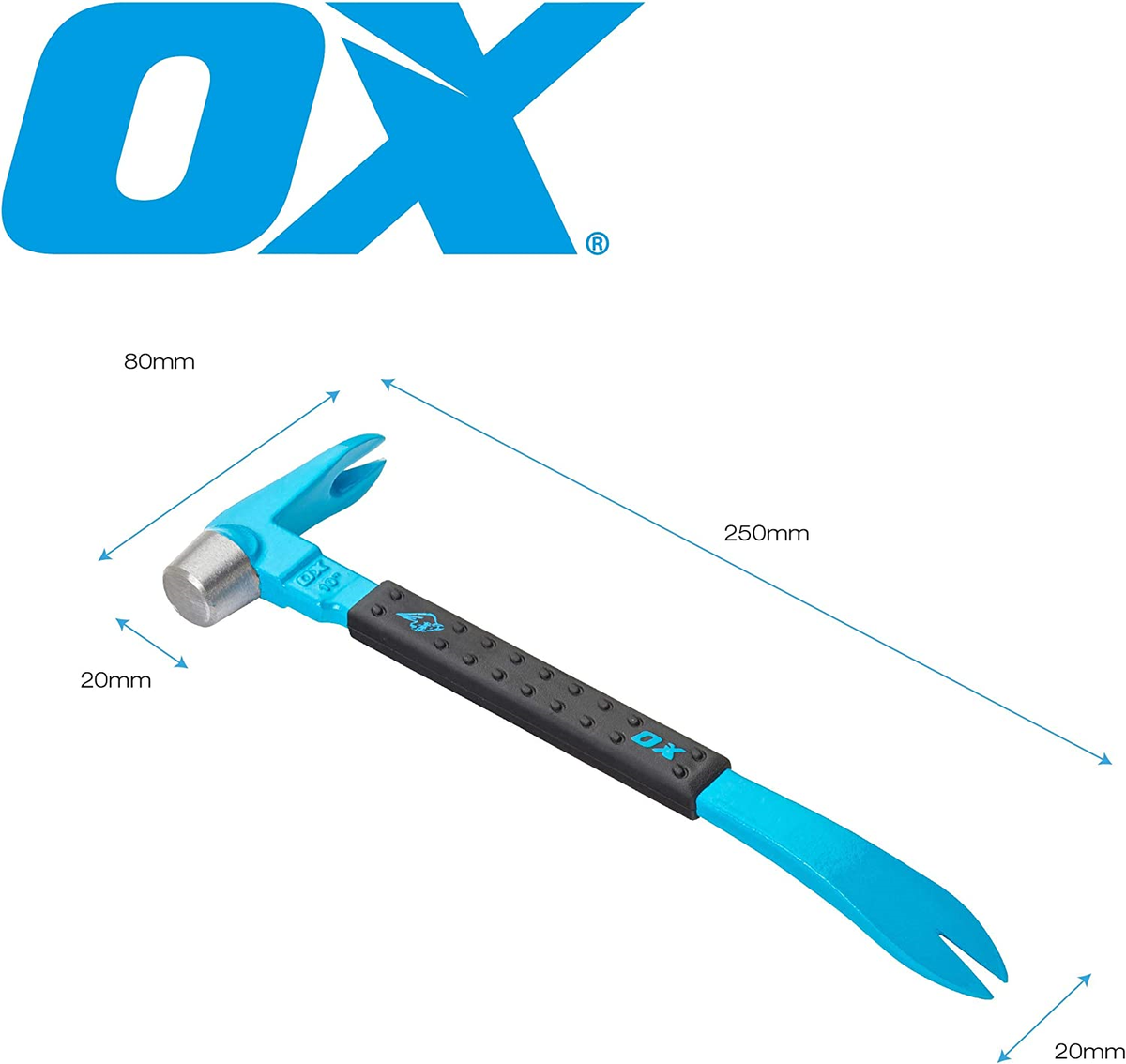 Ox Tools OX-P083010 Pro Claw Bar - 250mm / 10"