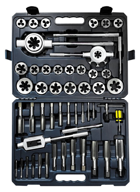 Powerhand SIN-450.0004 Metric Tap & Die Set - 51 Piece