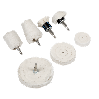 Sealey 
Polishing Wheel Set 8pc