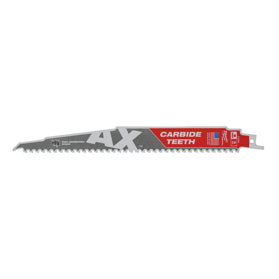 Milwaukee 48005526 5 Pack Heavy Duty Demolition Sawzall Blades - 230mm x 5TPI