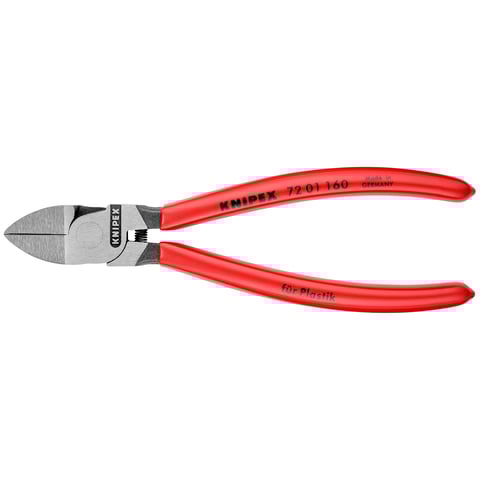 Knipex 72 01 160 Diagonal Cutters For Plastics - 160mm