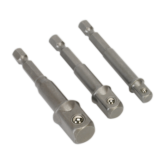 Sealey 
Premier Power Tool Socket Adaptor Set 3pc