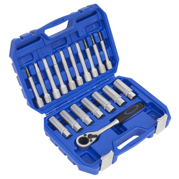 Sealey 
Shock Absorber Strut Nut Kit 18pc