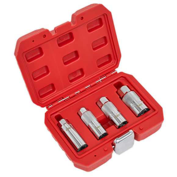 Sealey 
Spark Plug Socket Set 3/8"Sq Drive 4pc